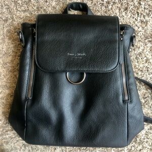 Darcy Marks London black backpack leather purse/bag. In excellent shape!